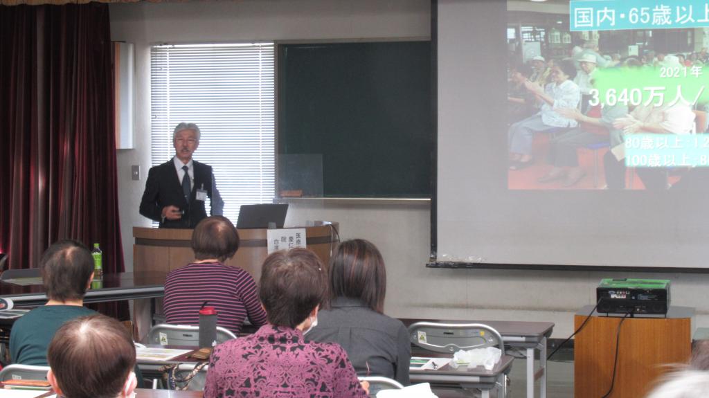 八女市地域介護予防講演会の開催報告［img-01］